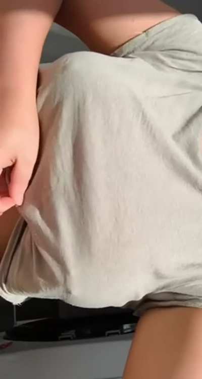Hope my big tits make you horny 😘 [OC]