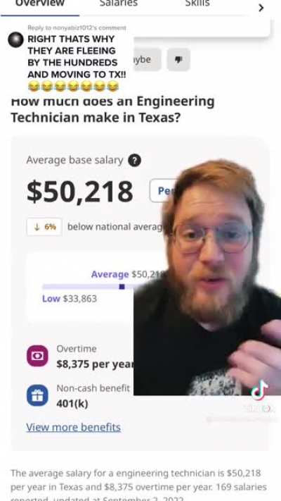 &ldquo;bUt PeOpLe ArE fLeEiNg FrOm CaLiFoRnIa To TeXaS.&rdquo;