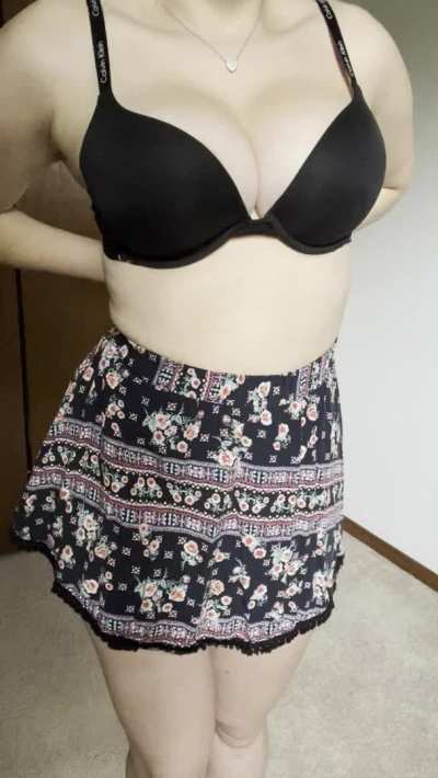 all of my weight goes to my naturally perky boobs, are they your type? [drop]