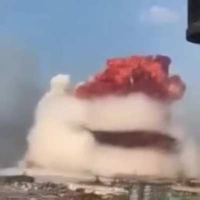 Making a shitty meme about the Beirut explosion