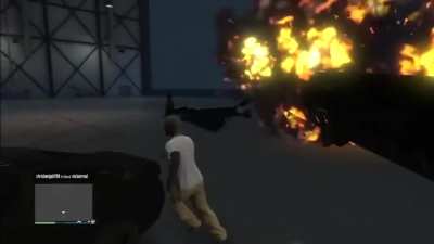 Just a normal day in GTA Online