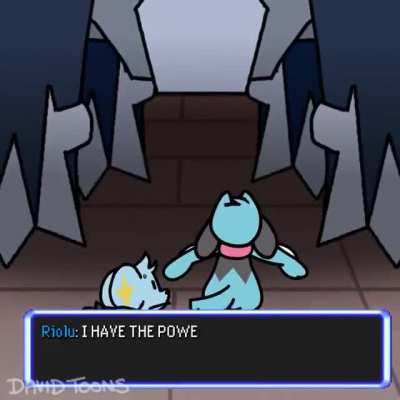 Riolu be like