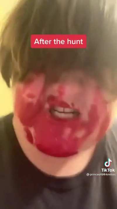 His whole account has stuff like this