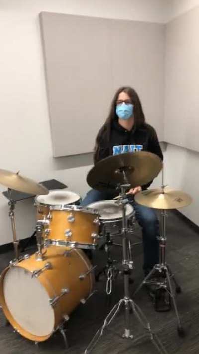 Sometimes the drums are too much