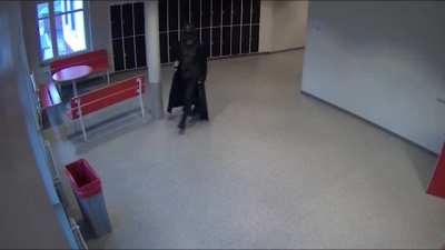 Some CCTV Footage of the Trollh&auml;ttan school attack