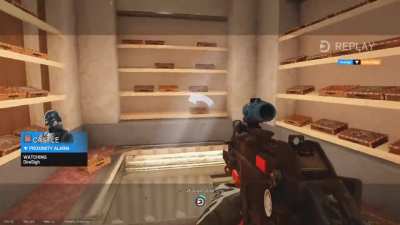 Prefiring with a prox alarm
