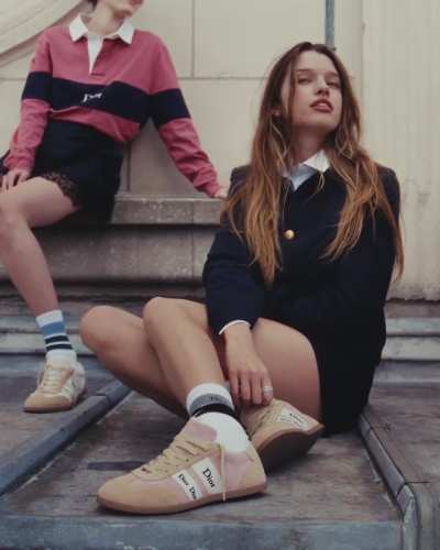 Dior Ribbon Sneaker Vid 2