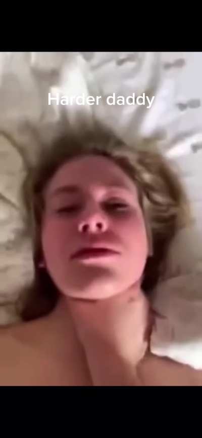 Daddy&rsquo;s little girl is a pain whore