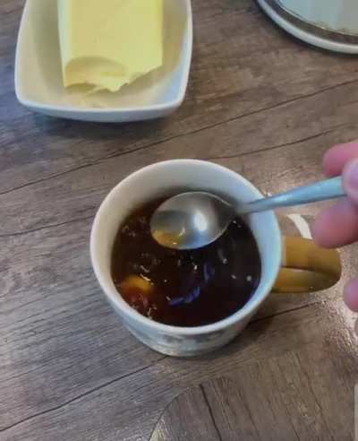 Buttered coffee
