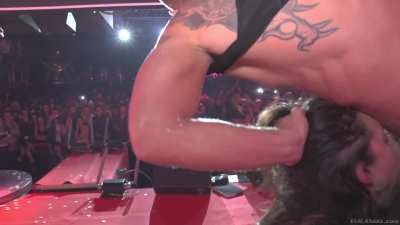 Franceska Jamies &amp;amp; Nacho putting on a live sex show