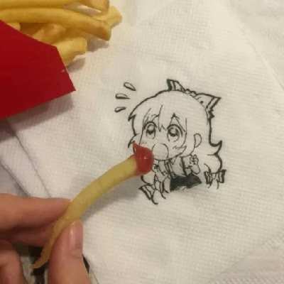 Food Sharing With Drawing
