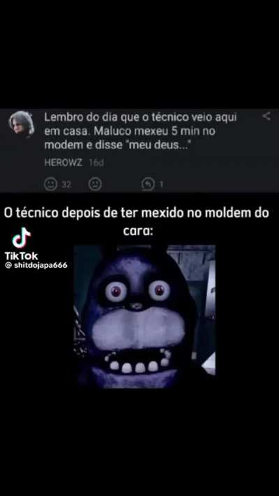 O que o t&eacute;cnico viu no modem desse cara?