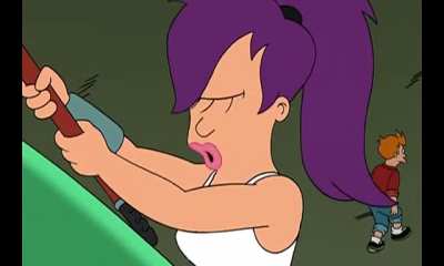 "Let's get busy.." (Futurama - Parasites Lost)
