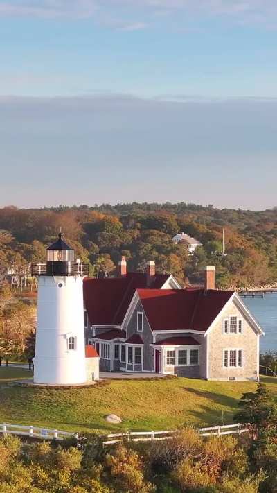 Your moment of calm at Nobska Lighthouse during sunrise