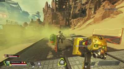 Caustic gas gets blocked by a-walls