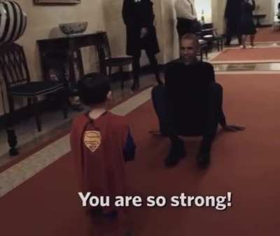 Former President Obama&rsquo;s kind attitude toward kids.