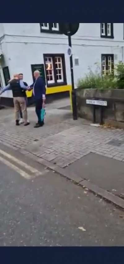 Racist attack by a British army recruiter