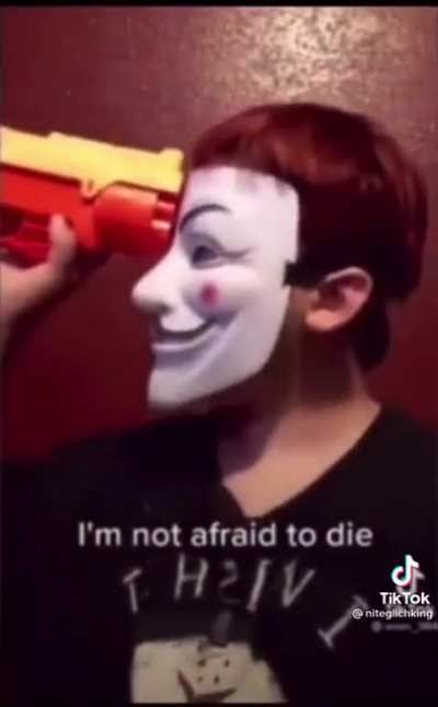 IM NOT AFRAID TO DIE