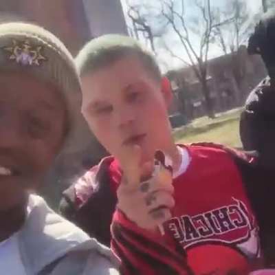 Throwback to when Yung Lean and Bladee visited Chicago and met up with Glo Gang