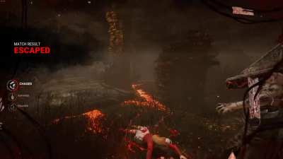 (Taken from a Friend&rsquo;s Perspective) So, After escaping, getting escape points, and the game saying i escaped, Pyramid Head walks through the Exit Gate Wall to Mori me Post-Game. Same thing happened to my friend filming, who gets knocked down and mori&rsquo;ed o