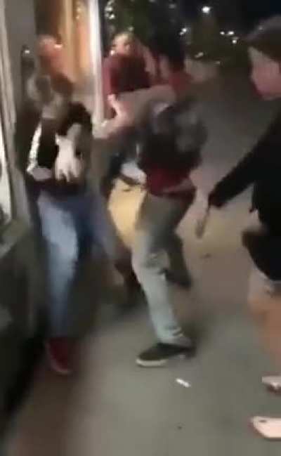 My man was loading up that fist!!
