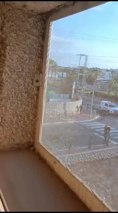 Israeli police fighting hamas militants in Sderot in southern israel 7/10 2023