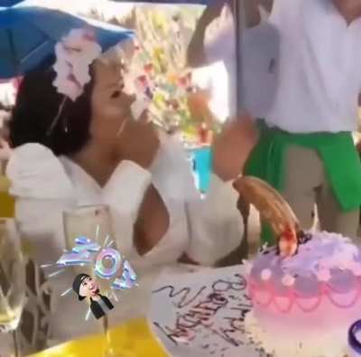She didn&rsquo;t hesitate to show off her skills