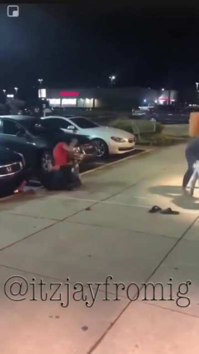 A wild female fight