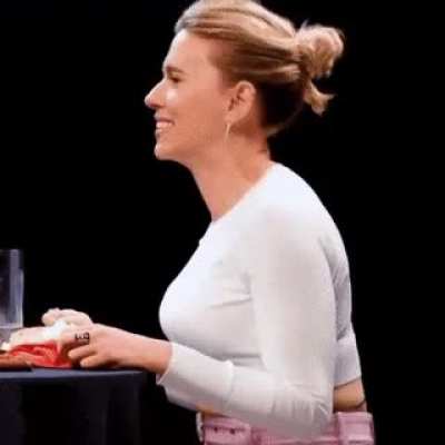 Scarlett Johansson knows exactly how to ride you