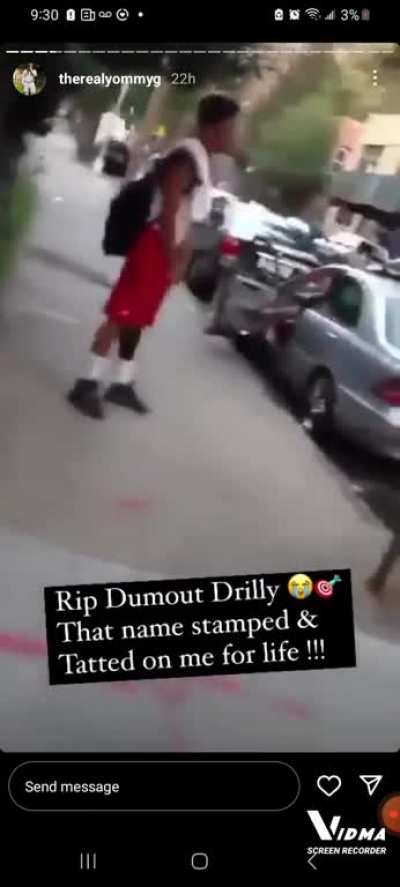 Dummy 🕊  trying to fight some kid for talking tough on the net