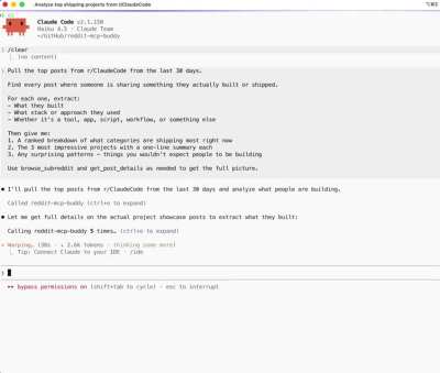 I use a Reddit MCP to research what devs are building. Here's what r/ClaudeCode shipped last month. (686 stars)