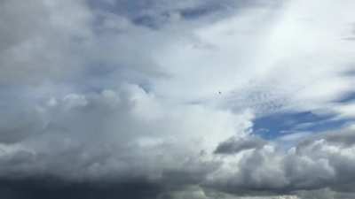 Clouds passing by