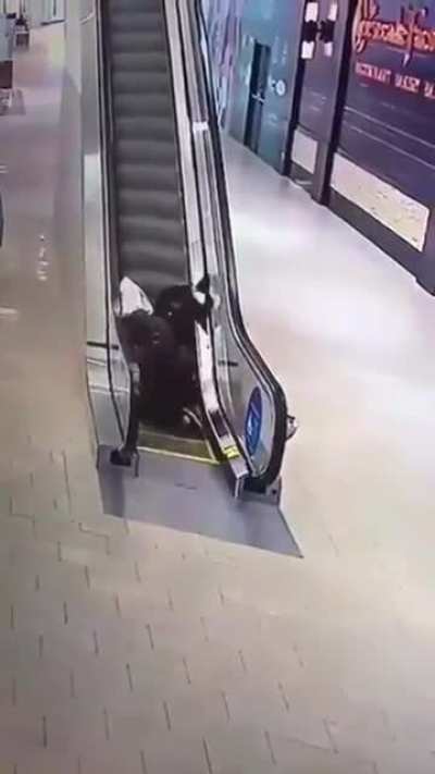 Эскалатор это тяжело