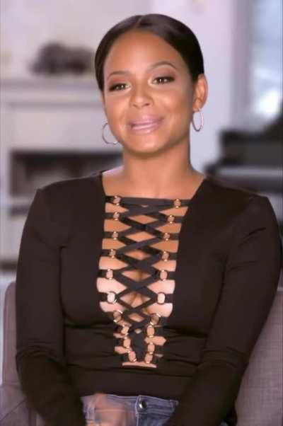Christina Milian - Turned Up - Looped, Cropped, AI'd and RIFE'd