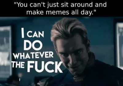 You’re not the boss of me.