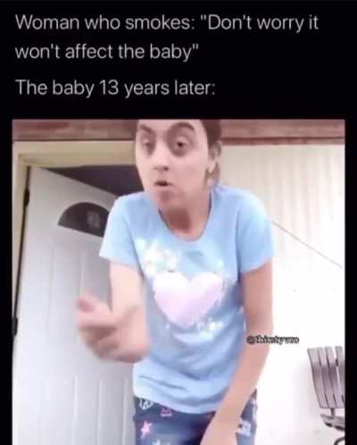 She kinda cute tho