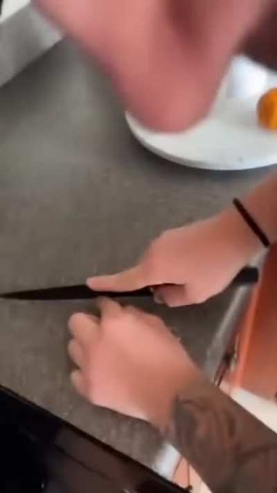 Good girl doesn&rsquo;t eat unless her food is &ldquo;cooked&rdquo;