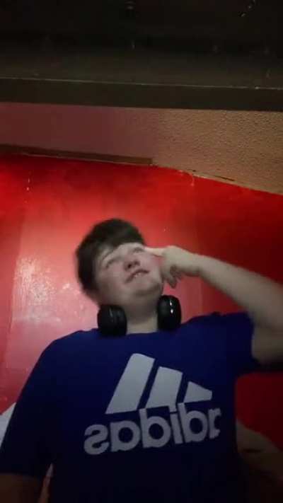 *bathroom dance starts playing*