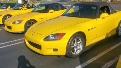 Throwback to the s2k_socal cruise this year. It was dope seeing all the other yellow peeps out. 💛 say what up if you see your whip.