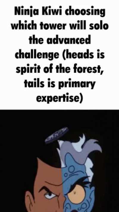 It was heads today.