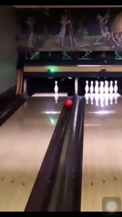 Impressive bowling skills