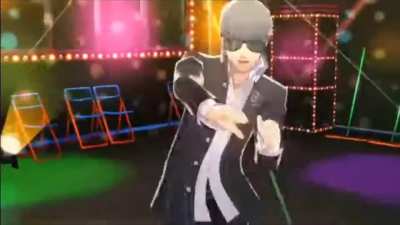 I put DeBarge's "Rhythm of the Night" over Yu Narukami's "Specialist" Dance