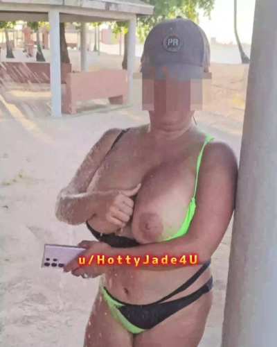 My BIG beach titties