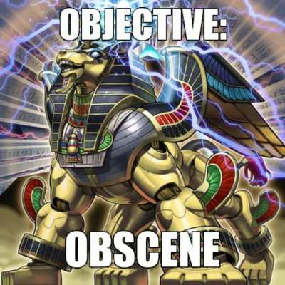 Yugioh is the ruler of everything.