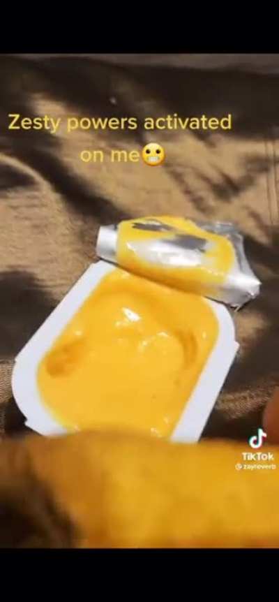 Ayo&hellip;that zesty sauce