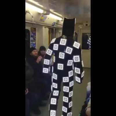 Always a trip on the subway.