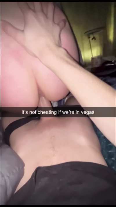 It&rsquo;s not cheating because what happens in vegas stays in vegas