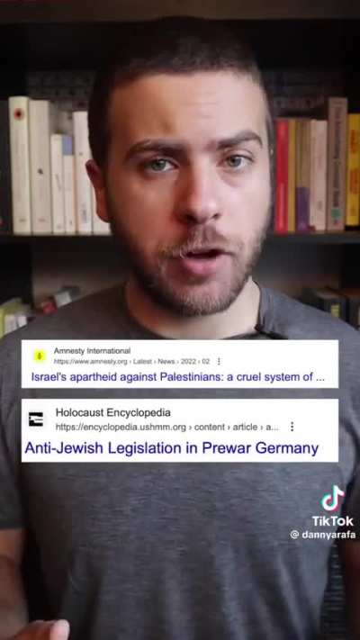 &ldquo;Who said it, nazi Germany or zionist israel&rdquo;