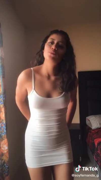 Just a Plain White Dress 🥵