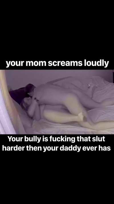 Mommy went to talk with my bully